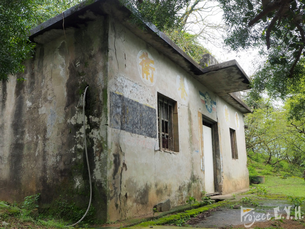 馬祖大坵島，荒廢的舊建築