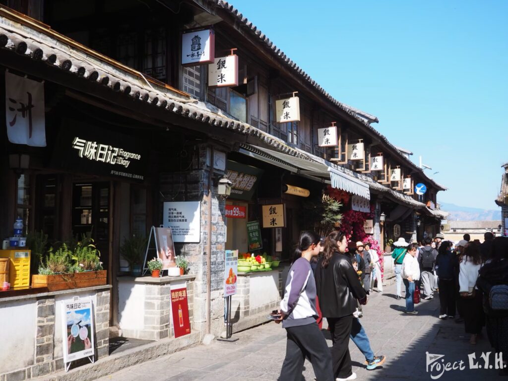 非常熱鬧的商店街,每一間都想進去慢慢逛